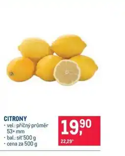 Makro CITRONY nabídka
