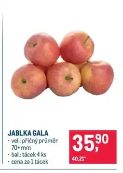 Makro JABLKA GALA nabídka
