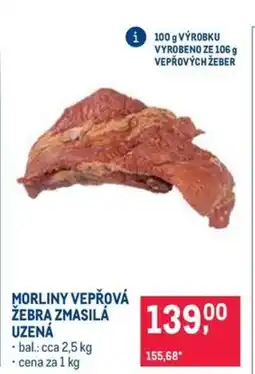 Makro MORLINY VEPŘOVÁ ZEBRA ZMASILA UZENÁ nabídka