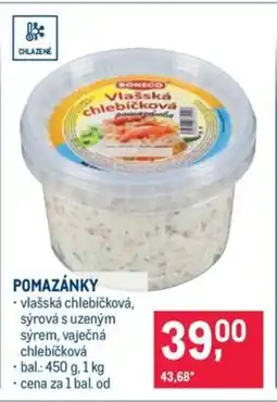 Makro POMAZÁNKY nabídka