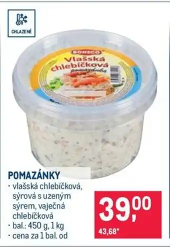 Makro POMAZÁNKY nabídka