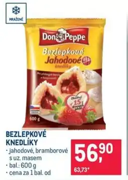 Makro BEZLEPKOVÉ KNEDLÍKY nabídka
