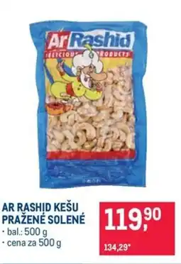 Makro AR RASHID KEŠU PRAŽENÉ SOLENÉ nabídka