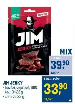 Makro JIM JERKY nabídka