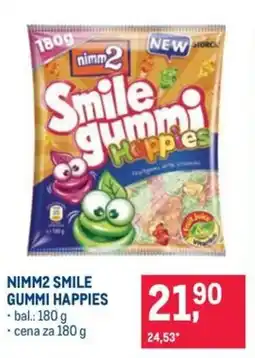 Makro NIMM2 SMILE GUMMI HAPPIES nabídka