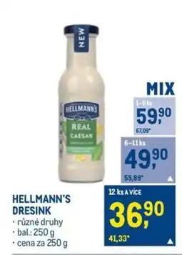 Makro HELLMANN'S DRESINK nabídka