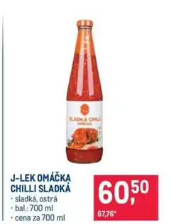 Makro J-LEK OMÁČKA CHILLI SLADKÁ nabídka