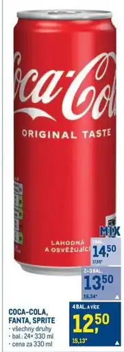 Makro COCA-COLA, FANTA, SPRITE nabídka