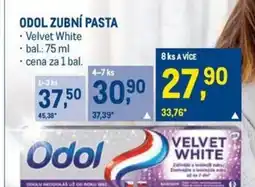 Makro ODOL ZUBNÍ PASTA nabídka