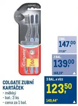 Makro COLGATE ZUBNÍ KARTÁČEK nabídka
