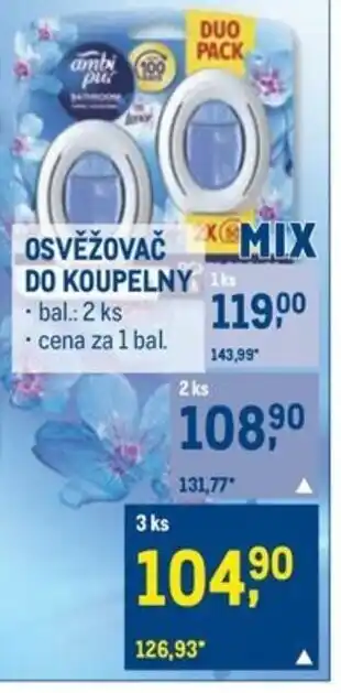 Makro OSVĚŽOVAČ DO KOUPELNY nabídka