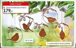 Velký Košík Závěsné dekorace Ptáčci nabídka