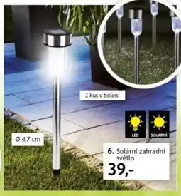Velký Košík Solární zahradní světlo nabídka
