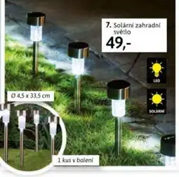 Velký Košík Solární zahradní světlo nabídka
