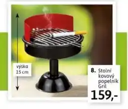 Velký Košík Stolní kovový popelník Gril nabídka