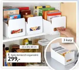 Velký Košík Sada domácích organizérů nabídka