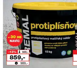 Barvy a laky drogerie REMAL Protiplísňový 15 kg nabídka