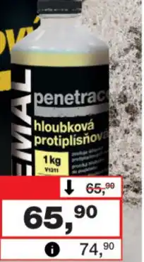 Barvy a laky drogerie REMAL Penetrace hloubková protiplísňová V1311 nabídka