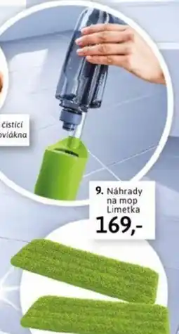 Velký Košík Náhrady na mop Limetka nabídka