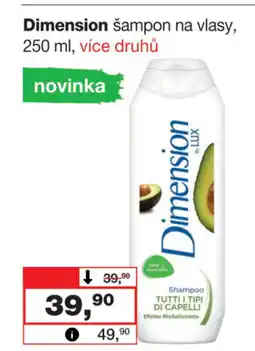 Barvy a laky drogerie Dimension šampon na vlasy, 250 ml nabídka