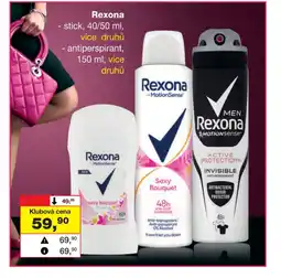 Barvy a laky drogerie Rexona nabídka