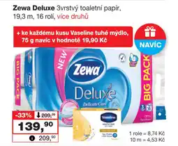 Barvy a laky drogerie Zewa Deluxe nabídka