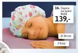 Čepice na spaní Růže