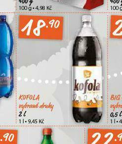 Terno Kofola 2l nabídka