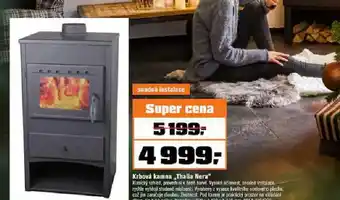 OBI Krbová kamna thalia nera nabídka