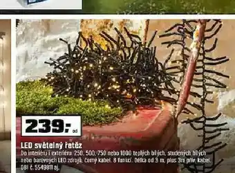OBI Led svtětelný řetěz nabídka