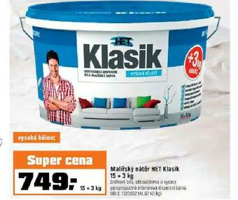OBI Malířský nátěr het klasik nabídka