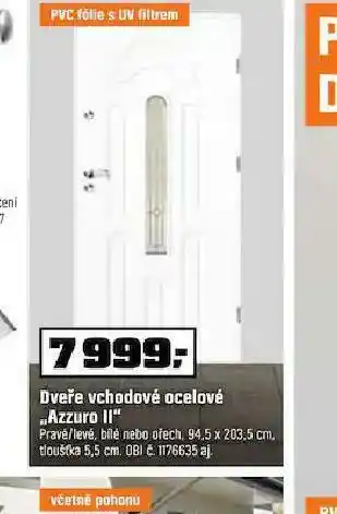 OBI Dveře vchodové ocelové nabídka