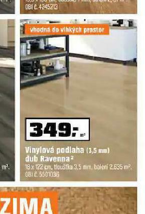 OBI Vinylová podlaha nabídka
