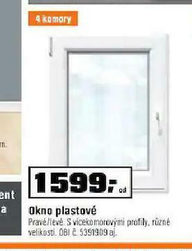 OBI Okno plastové nabídka