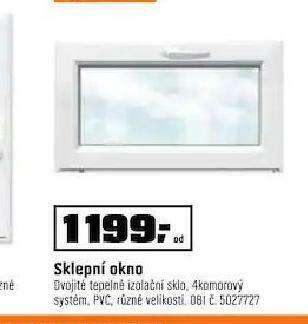 OBI Sklepní okno nabídka