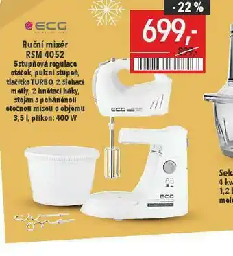 Globus Ruční mixer ecg nabídka