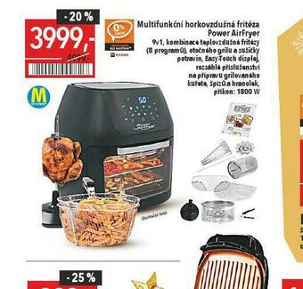 Globus Multifunkční horkovzdušná fritéza nabídka