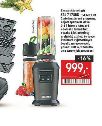 Globus Smoothie mixér nabídka