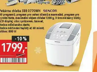 Globus Pekárna chleba sencor nabídka