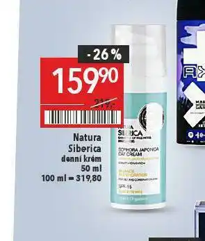 Globus Natura siberica denní krém nabídka