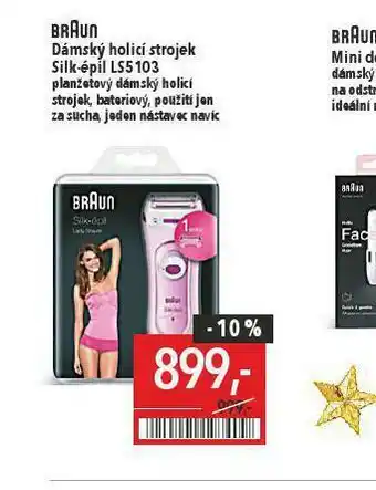 Globus Braun dámský holicí strojek nabídka