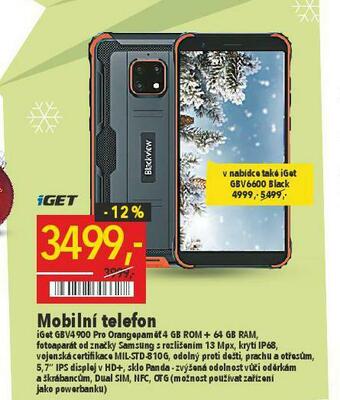 Globus Mobilní telefon iget nabídka