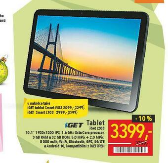 Globus Tablet iget 10,1" nabídka