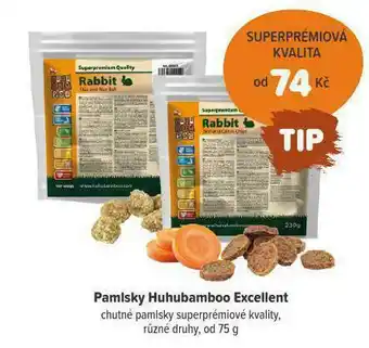 Pet Center Pamlsky huhubamboo excellent chipsy nabídka