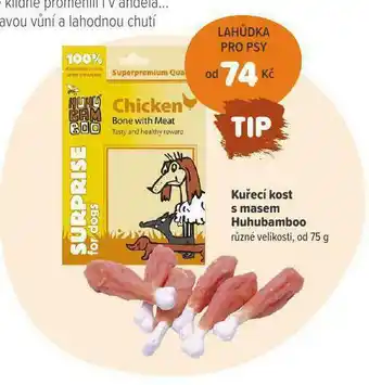Kuřecí kost s masem huhubamboo
