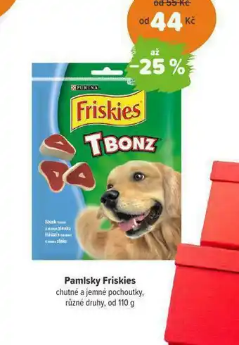 Pet Center Friskies pamlsky pro psy nabídka