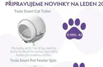 Tesla smart cat toilet