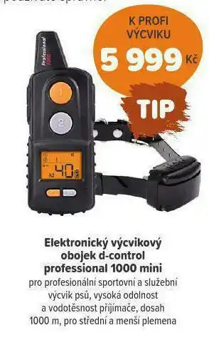 Pet Center Elektronický výcvikový obojek d-control professional 1000 mini nabídka