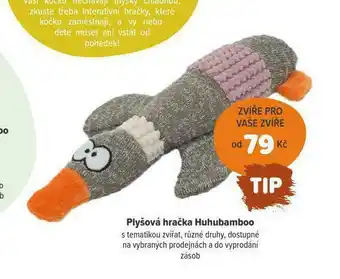 Plyšová hračka huhubamboo