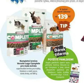 Pet Center Kompletní krmivo versele laga complete pro malá zvířata nabídka